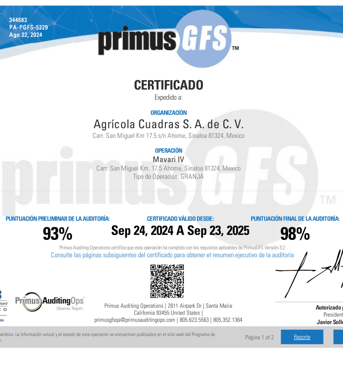 PRIMUS PACKAGING